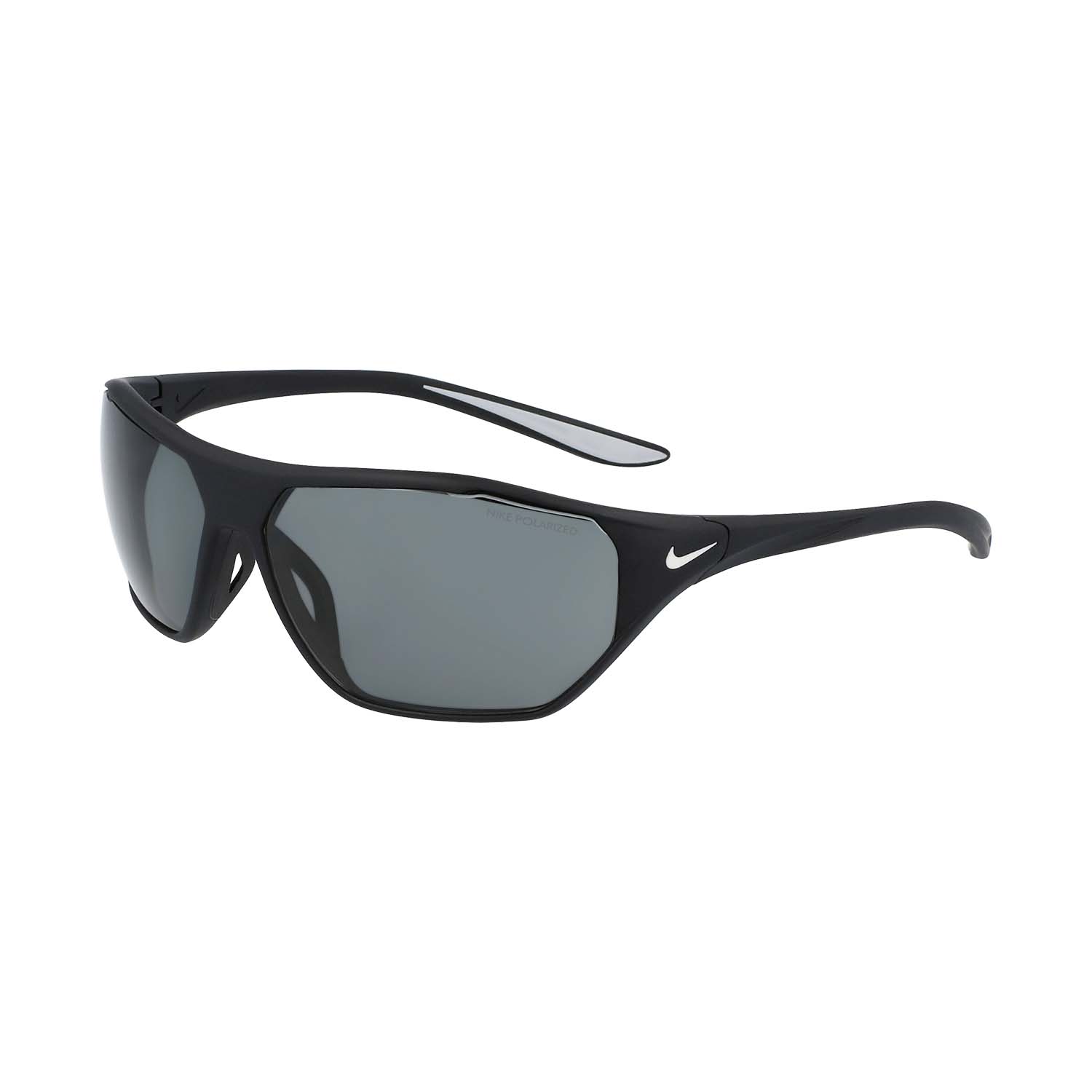 Nike Aero Drift Sunglasses Matte Black Polarized Grey