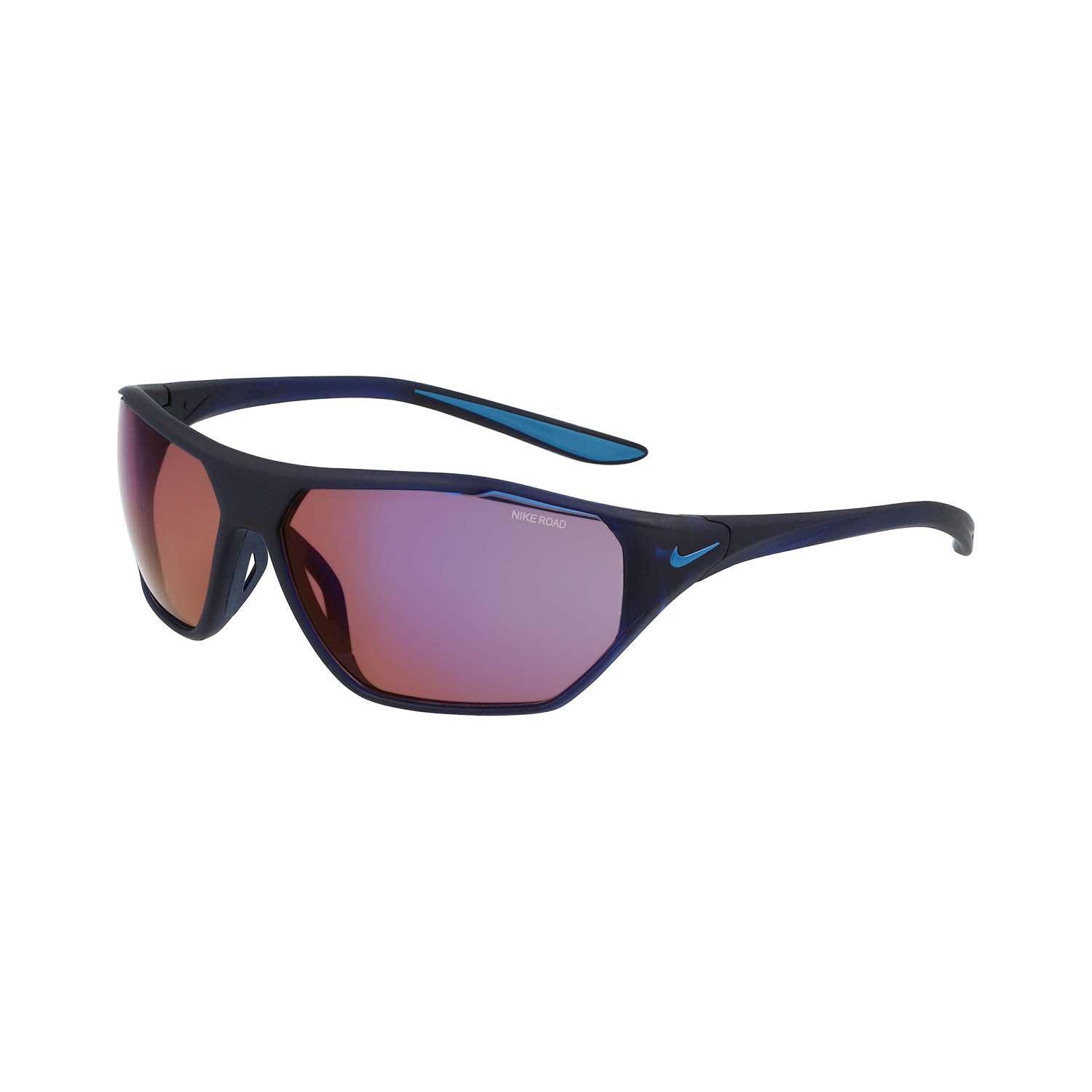 Nike Aero Drift Gafas de sol - Matte Midnight Navy/Road Tint