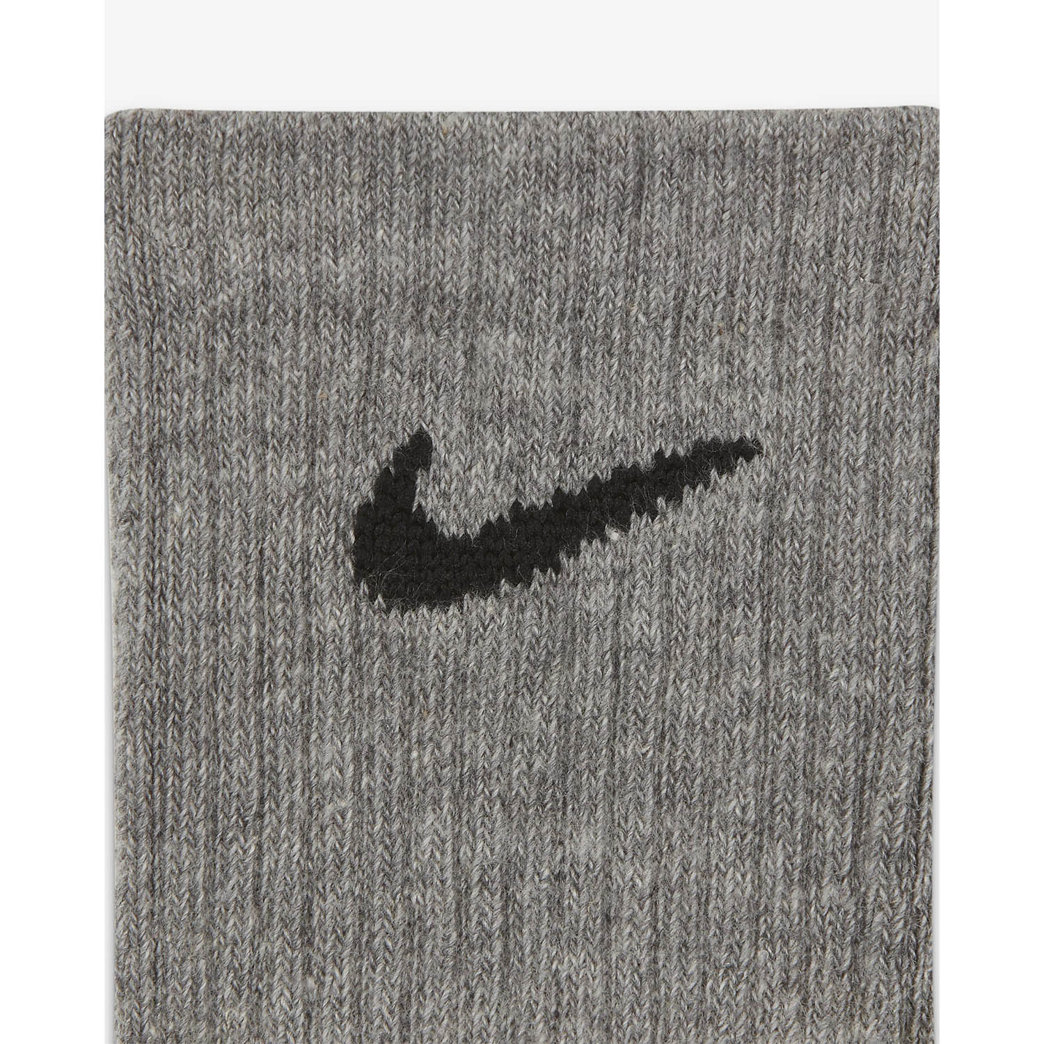 Nike Everyday Cushioned Crew x 3 Socks - Carbon Heather/Black