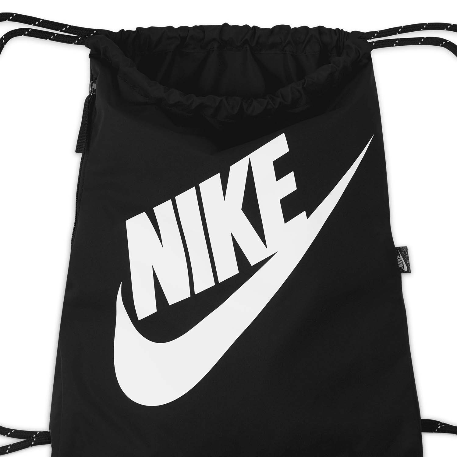Nike Heritage Sackpack - Black/White