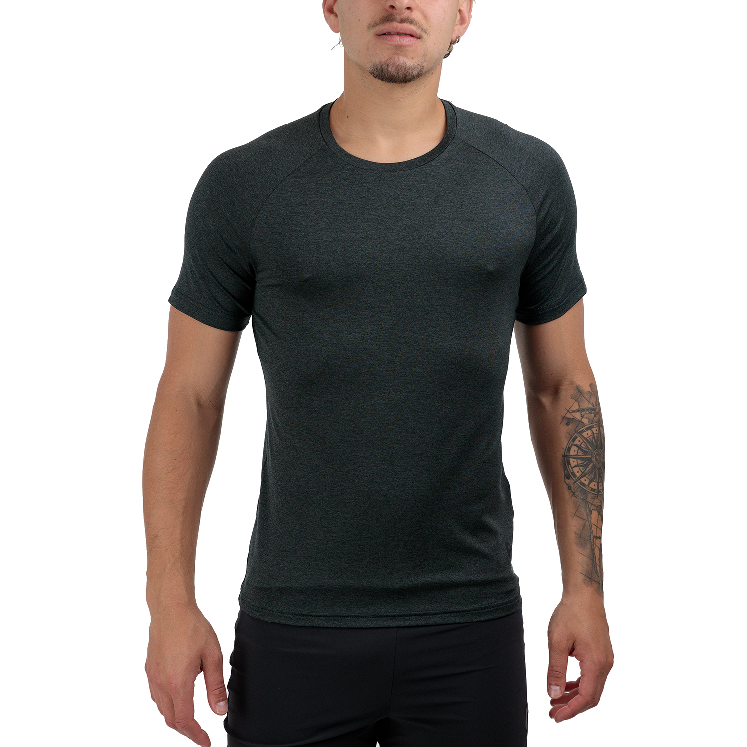 Odlo Active 365 Camiseta - Black Melange