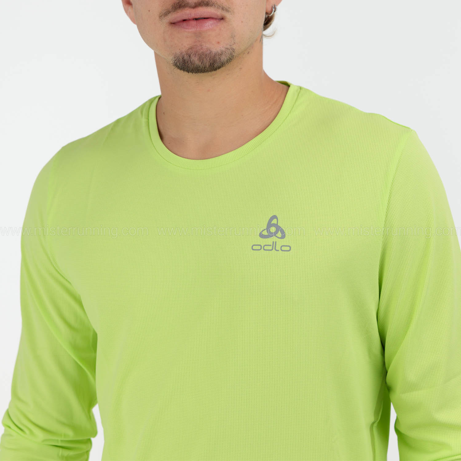 Odlo Crew Zeroweight Chill-Tec Camisa - Sharp Green