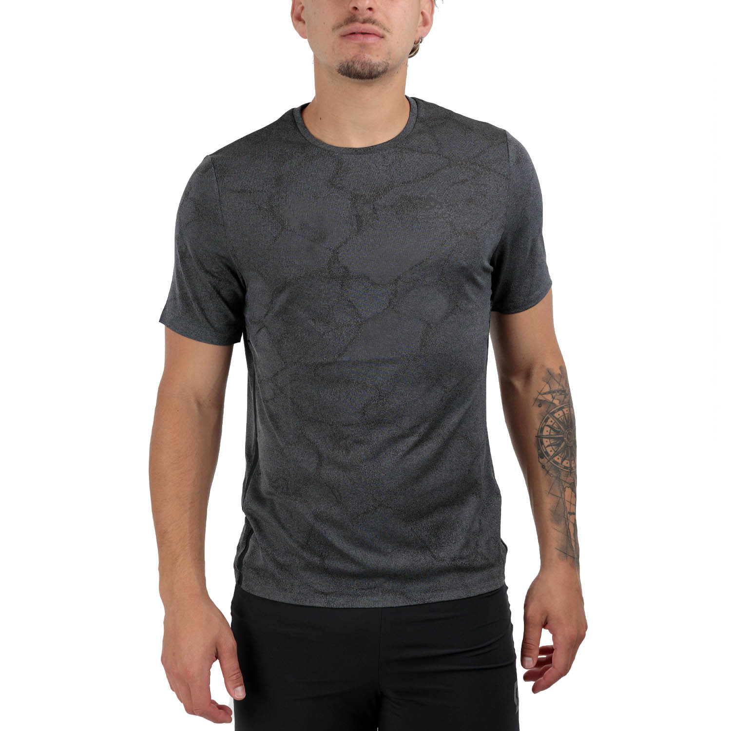 Odlo Zeroweight Chill Tec Camiseta - Black Melange