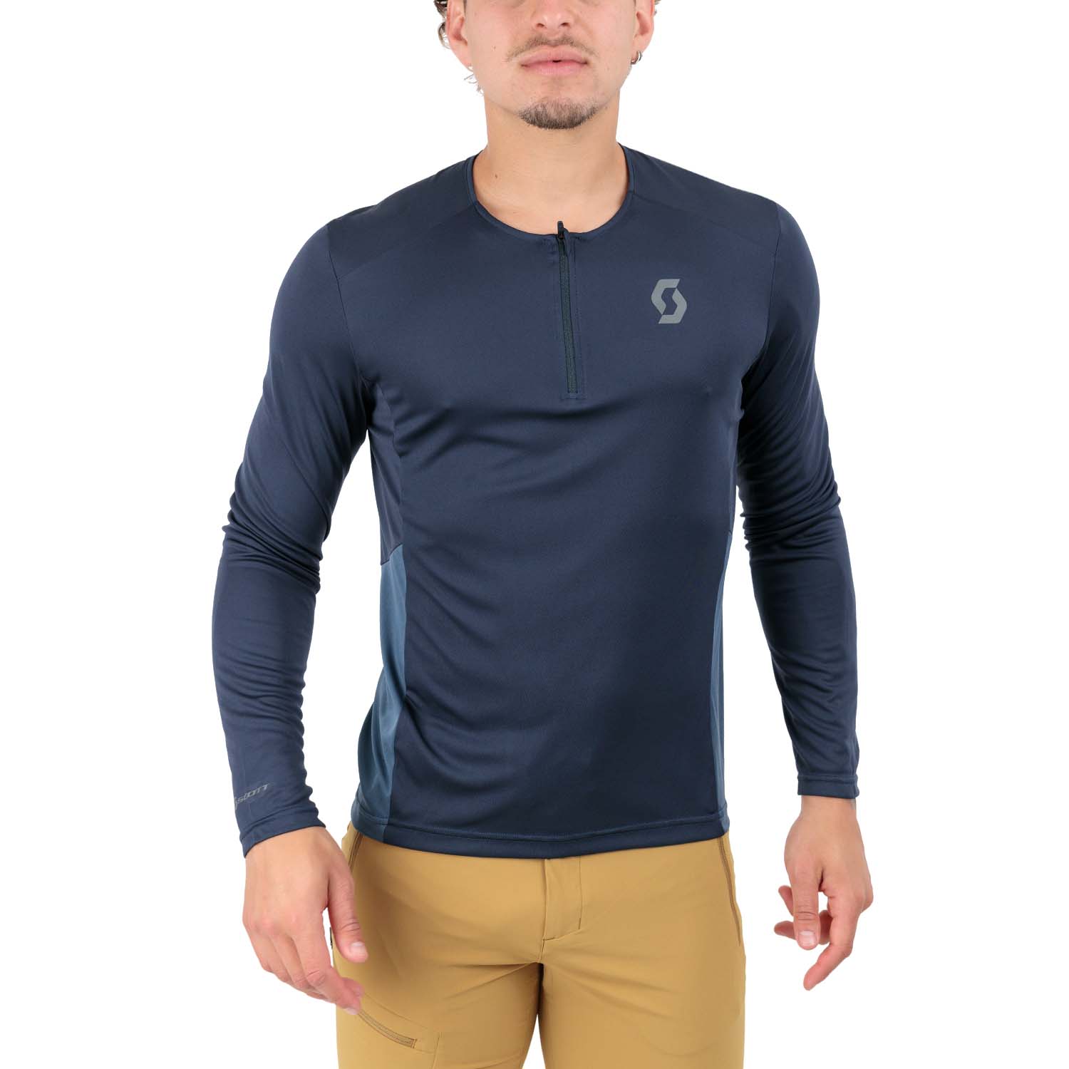 Scott Endurance Shirt - Dark Blue/Metal Blue