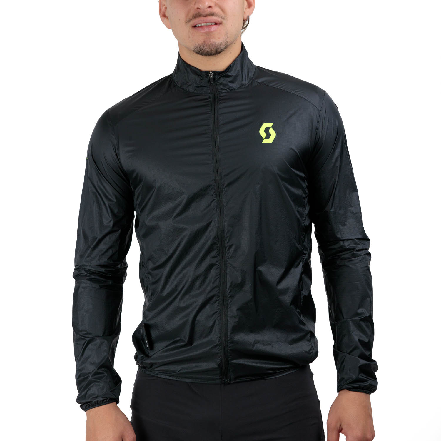 Scott RC Run Jacket - Black/Yellow