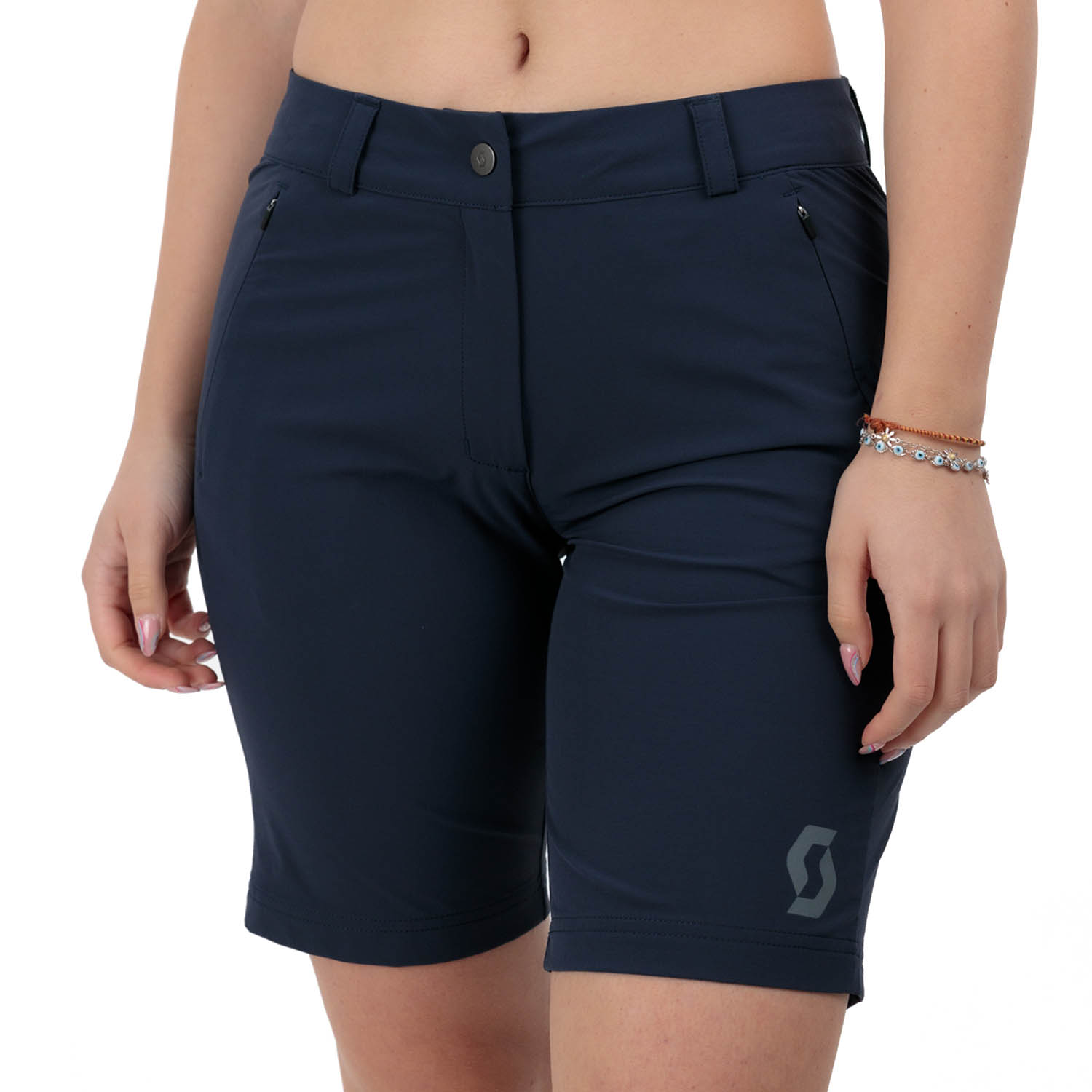 Scott Explorair Tech 9in Shorts - Dark Blue/Black