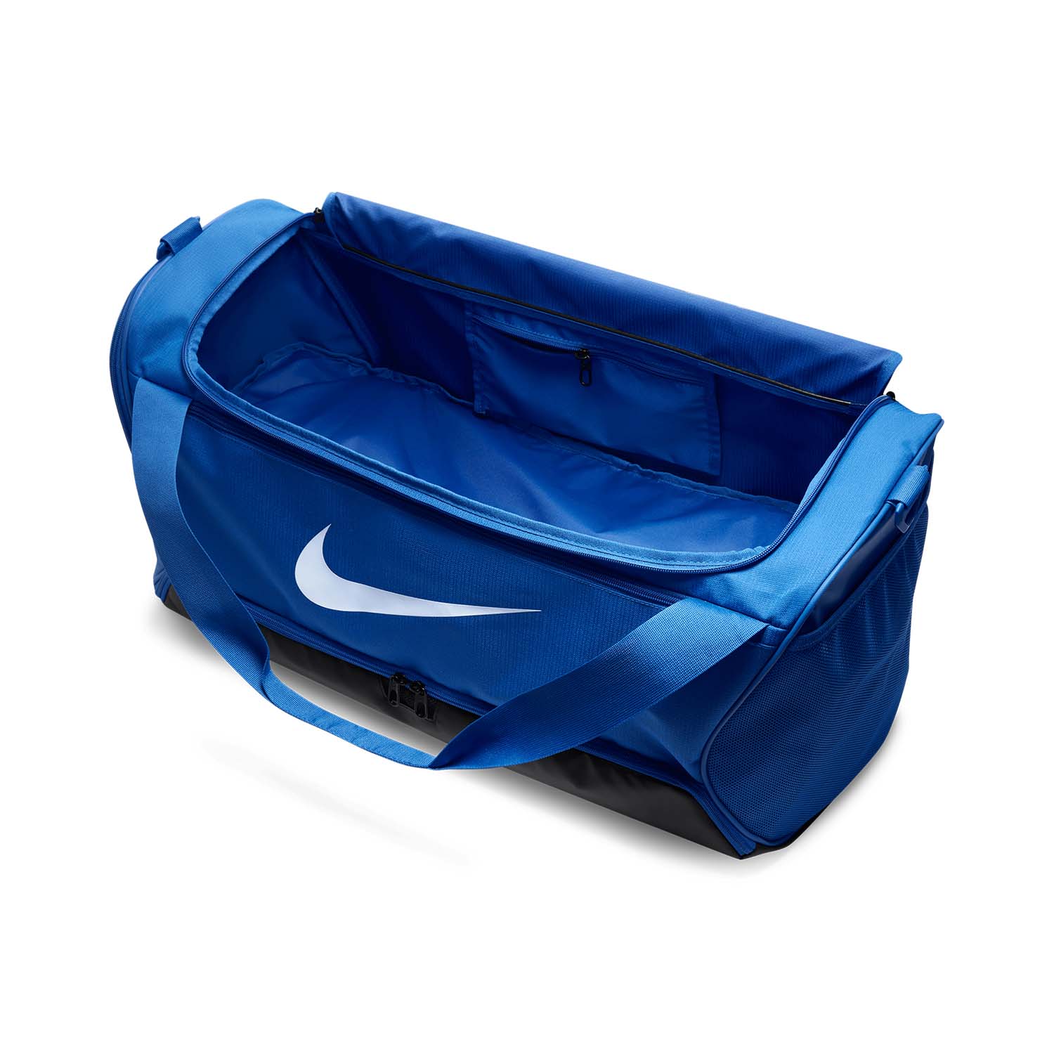 Blue nike duffle bag top