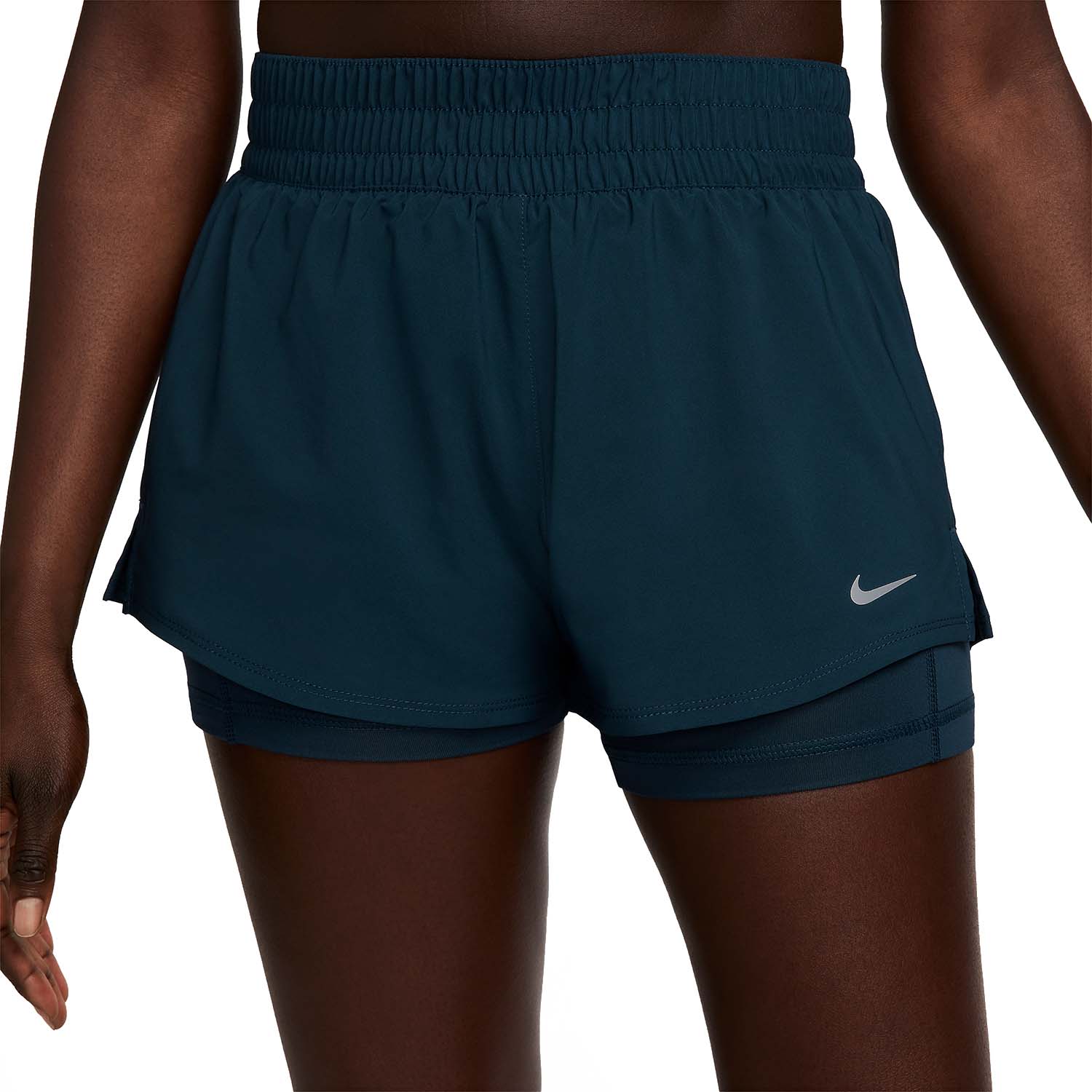 Navy dri fit shorts on sale