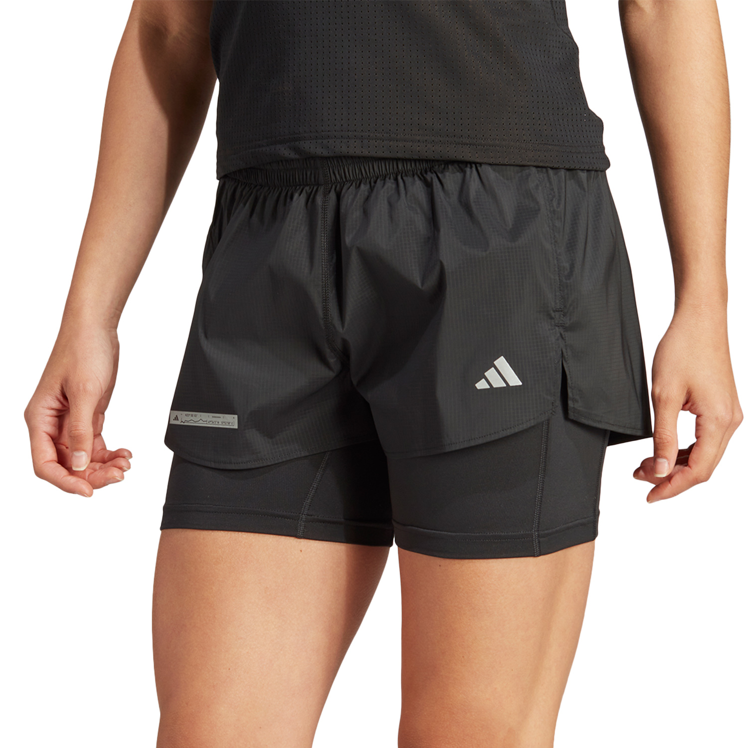 adidas Ultimate 2 in 1 2in Pantaloncini Black