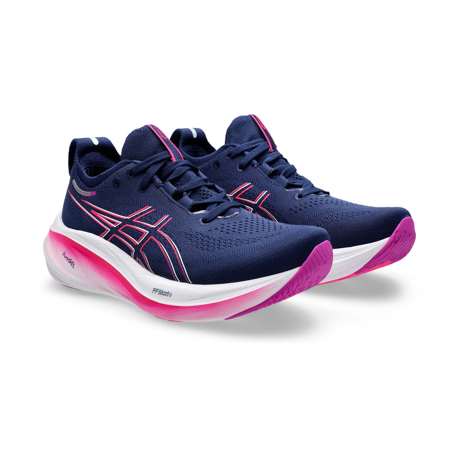 Asics Gel Nimbus 26 Scarpe da Running Donna Blue Expanse