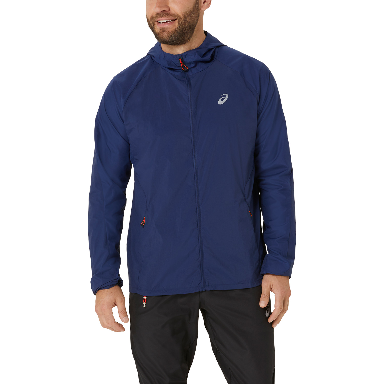 Asics Road Giacca da Running Uomo Blue Expanse