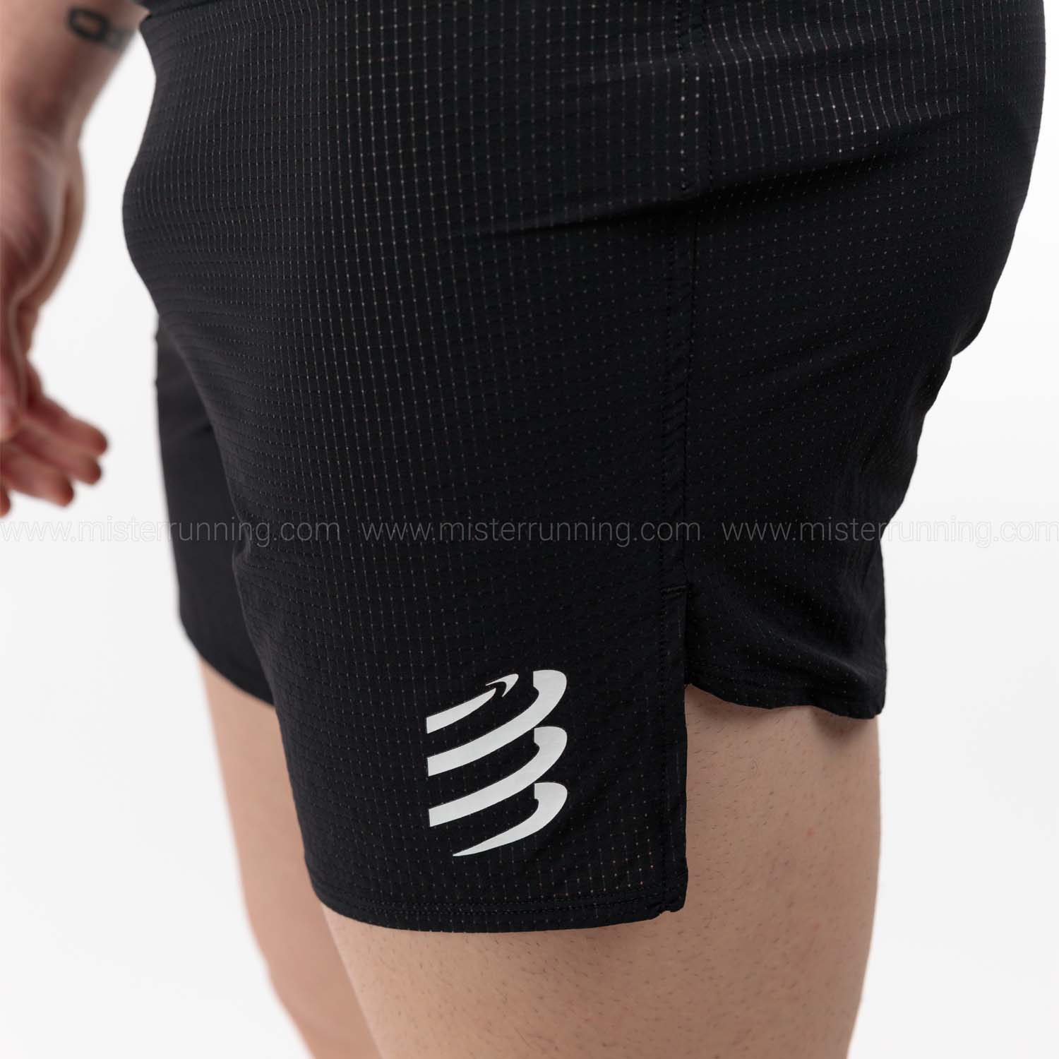 Compressport Trail Racing 6in Shorts - Black