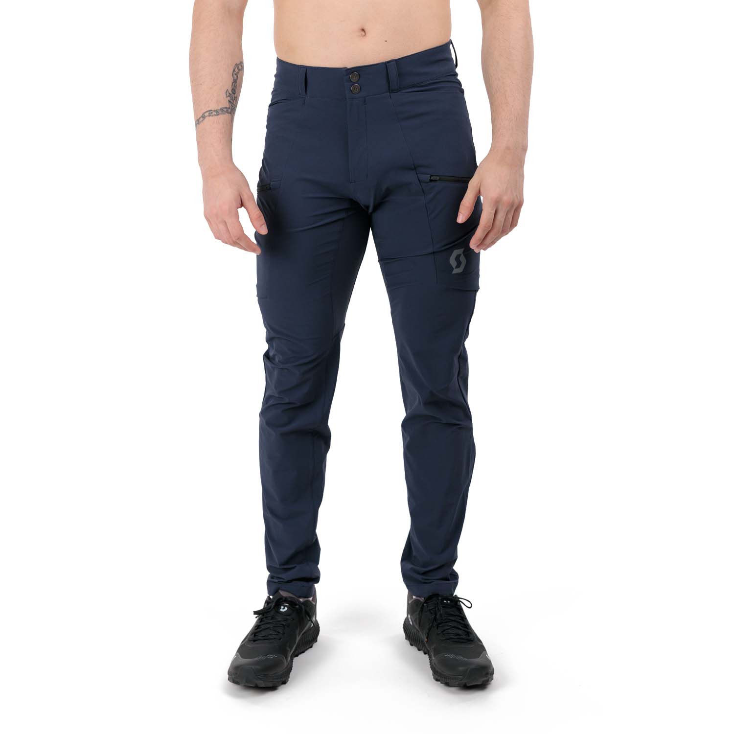 Scott Explorair Tech Pantalones - Dark Blue/Black