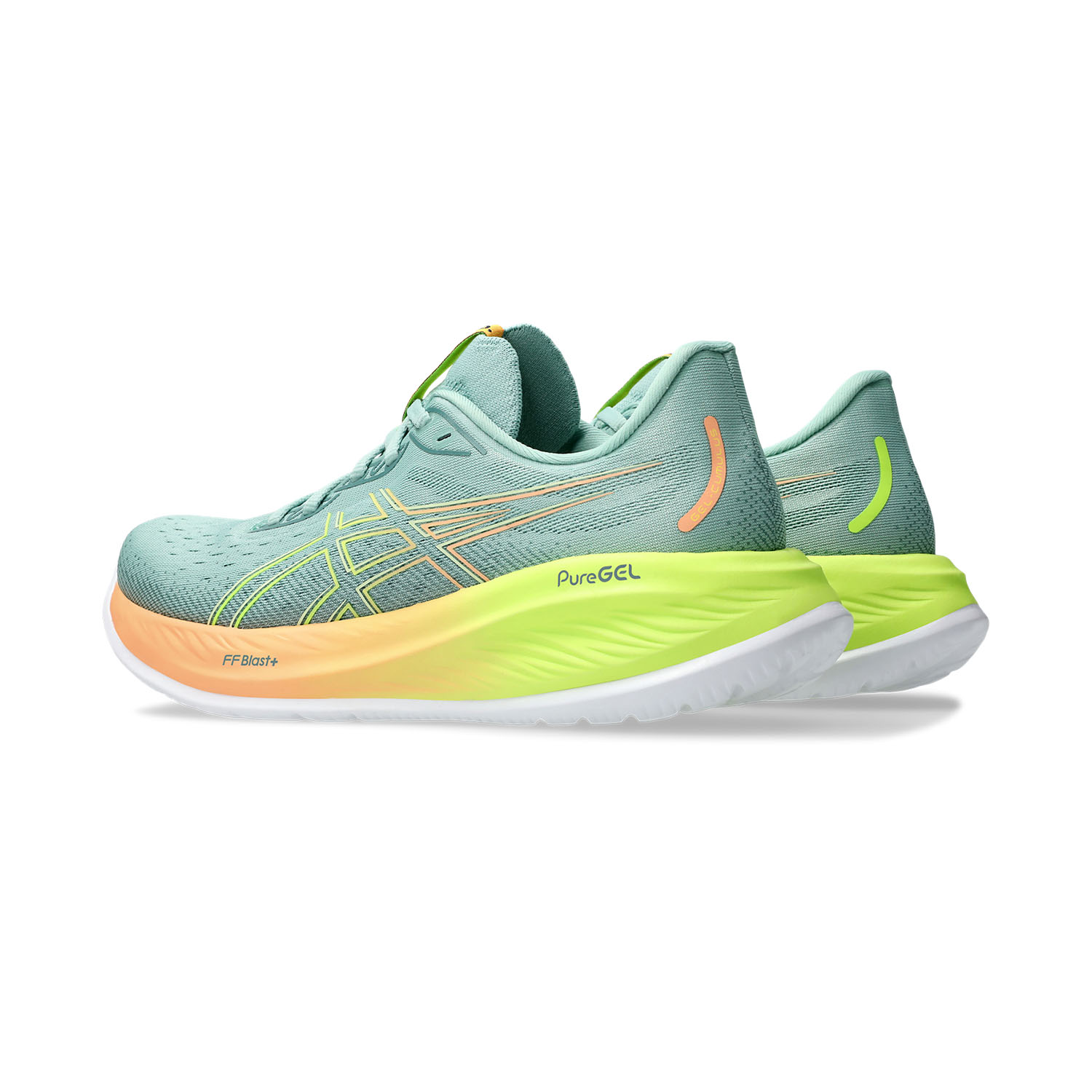 Asics gel cumulus 5 femme verte top