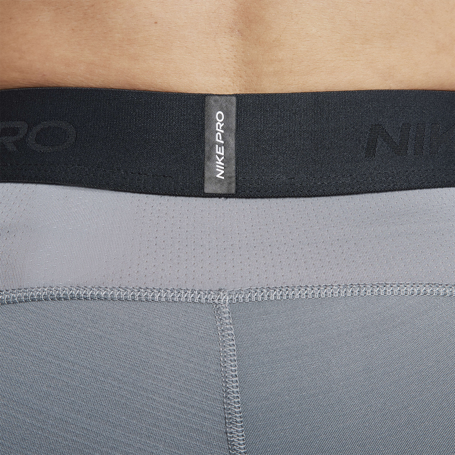 Nike Pro Warm Mallas Intima Hombre Smoke Grey Black