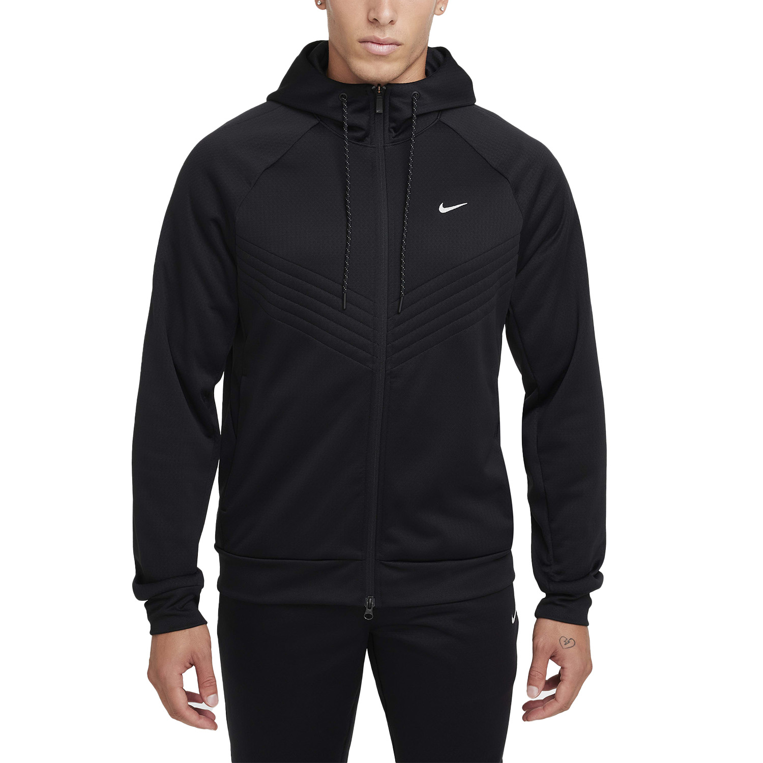 Nike Therma Sphere Sudadera Black Cool Grey Reflective Silver