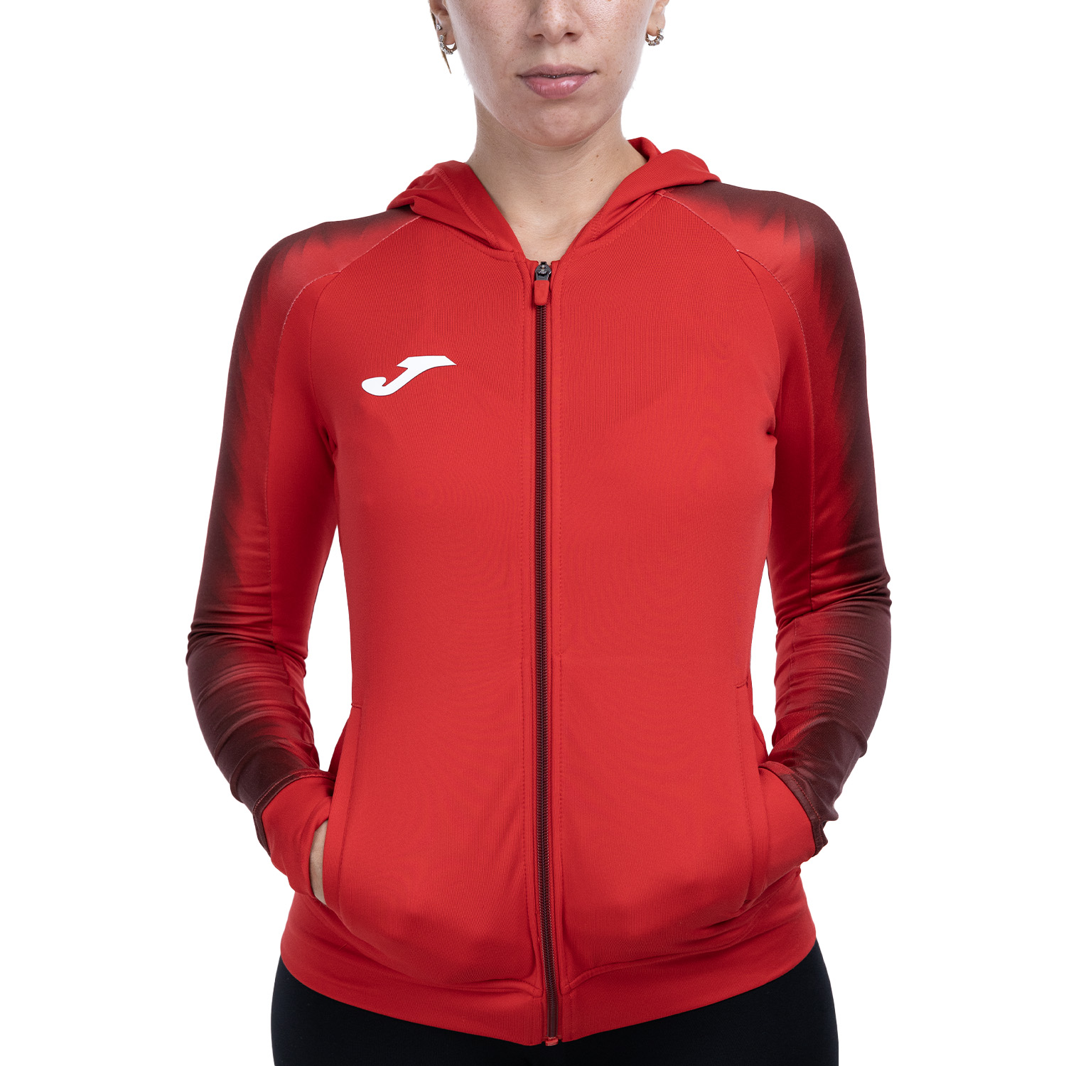 Joma Elite XI Hoodie Red