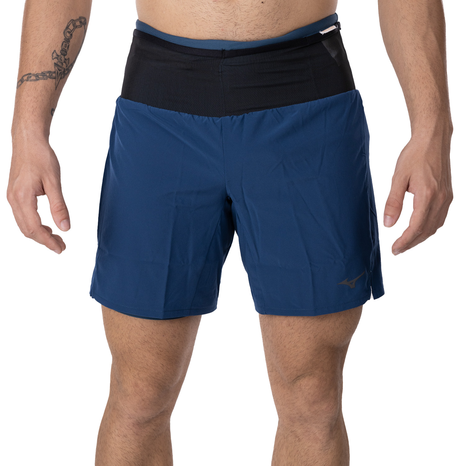 Mizuno Multi Pocket 2 in 1 7.5in Shorts Blue Wing Teal
