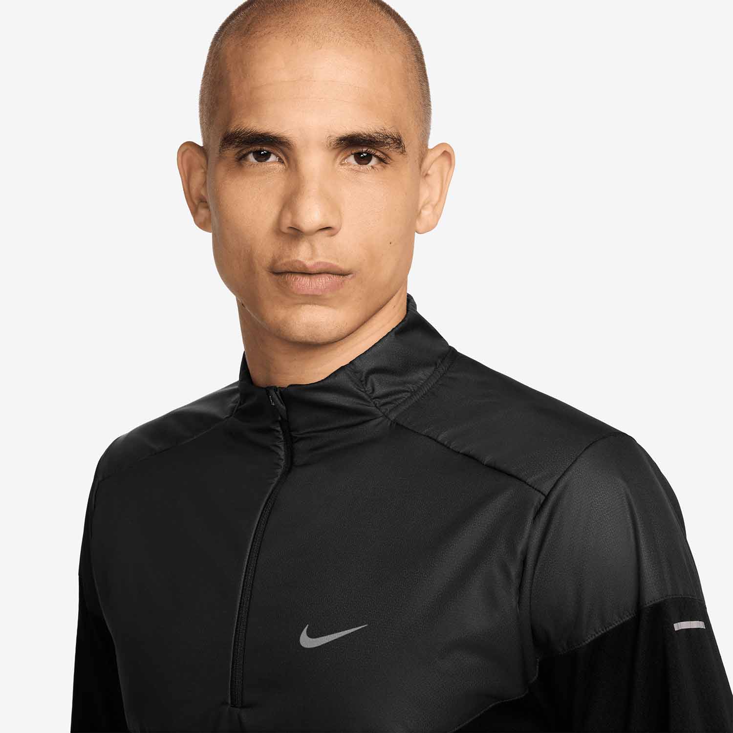 Nike Sphere Men s Running Shirt Black Reflective Silver