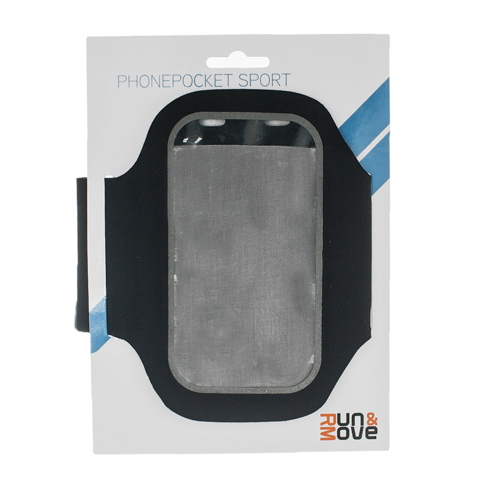 Run and Move Sport Phonepocket - Black