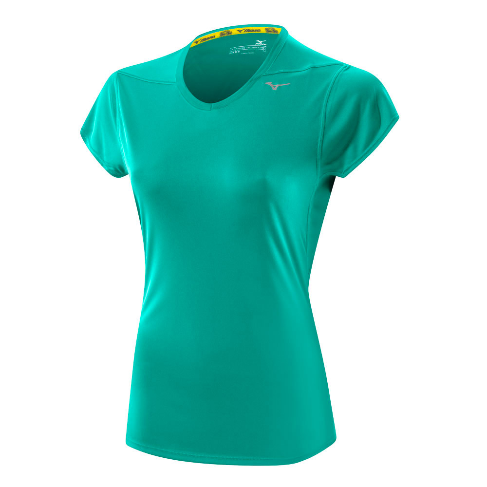 Mizuno Drylite T-Shirt (MR Logo) - Green