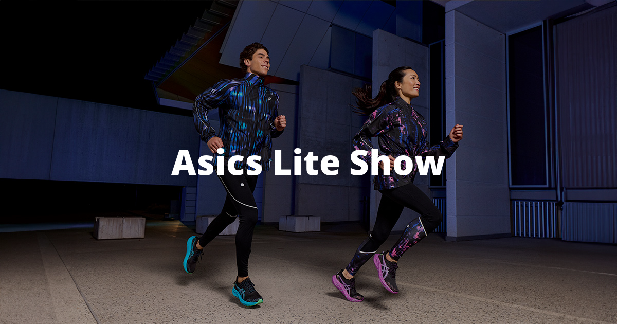 Asics Lite-Show CollectionIl piacere delle corse notturne