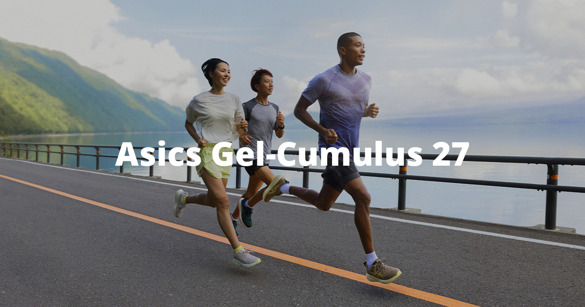 Asics Gel Cumulus 27Ammortizzazione soffice e ultraleggera a ogni corsa