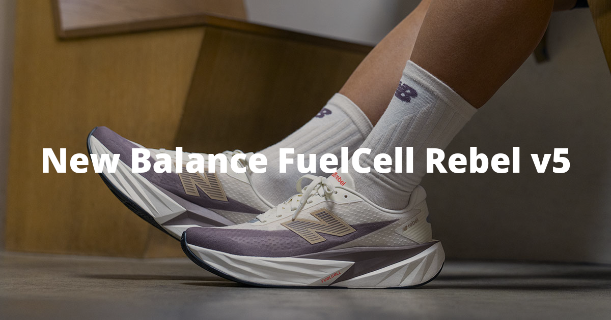 New Balance FuelCell Rebel v5Le scarpe che ti guidano oltre la performance