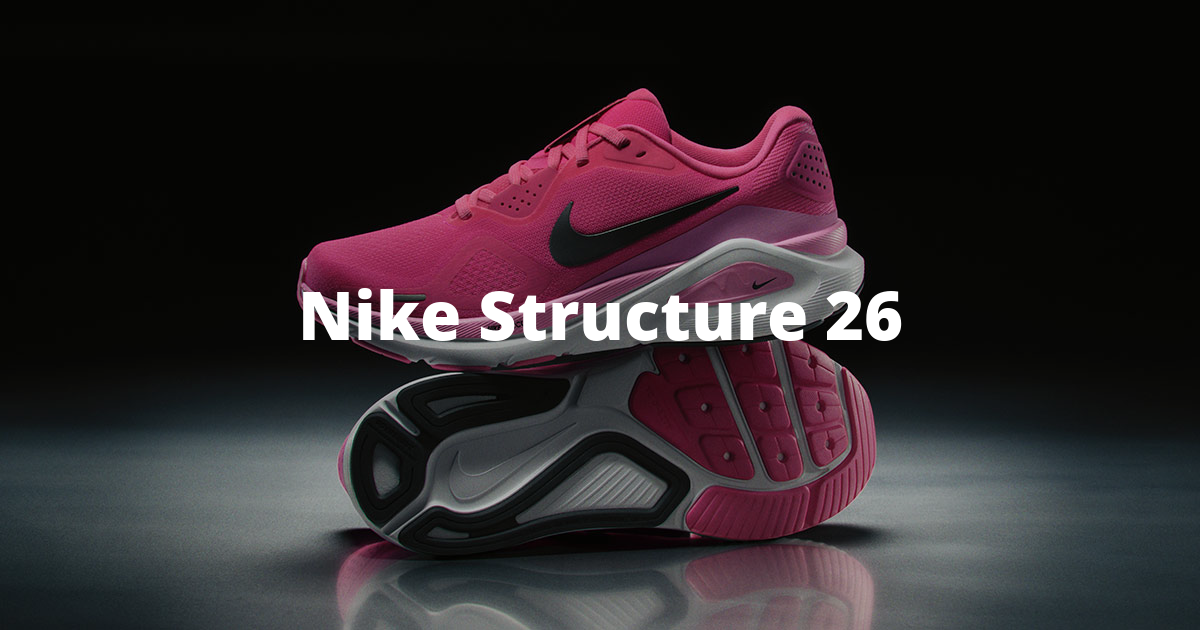 Nike Structure 26Supporto e innovazione in un concept affidabile