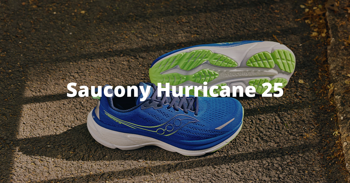 Saucony Hurricane 25 Stabilità e comfort ad ogni passo