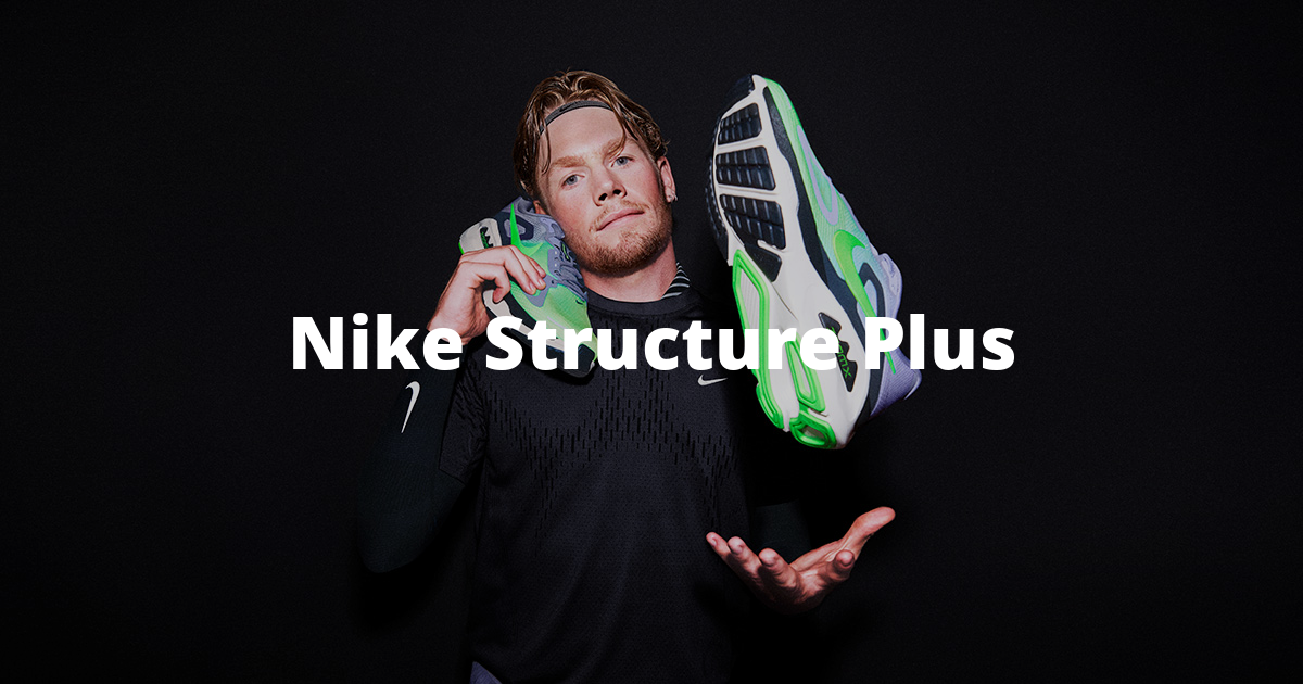 Nike Structure PlusStabilità evoluta e comfort reattivo