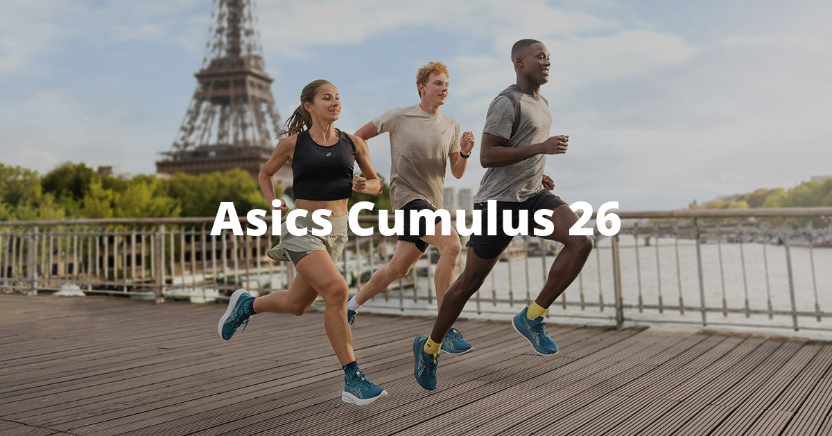 Asics Cumulus 26: top comfort and performance