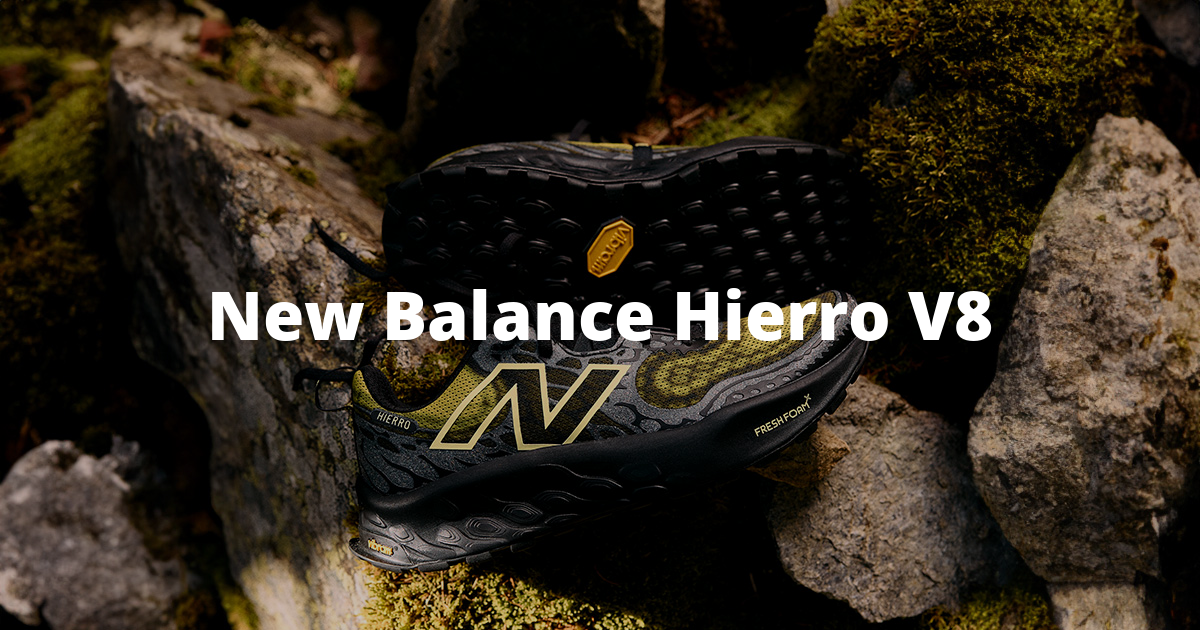 New Balance Hierro V8 Incredible comfort and ready for any adventure