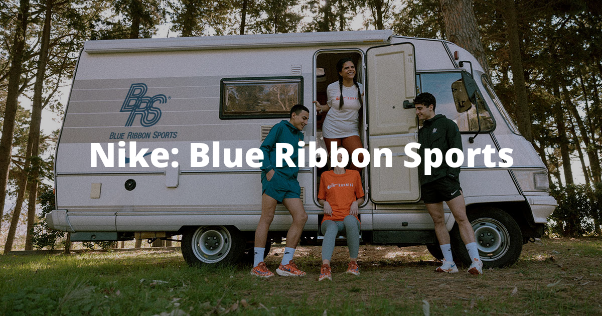 Nike Run Energy: BLUE RIBBON SPORT and the VAN LIFE that all runners dream of.