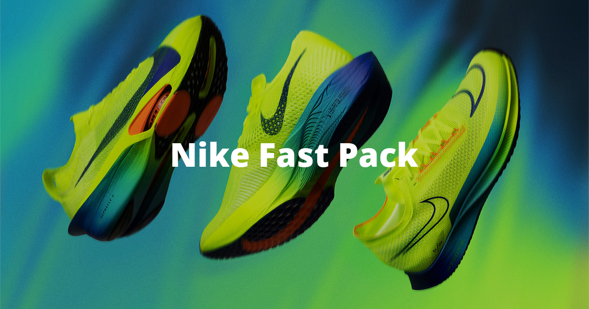 Paquete rápido Nike Más rápido jamás