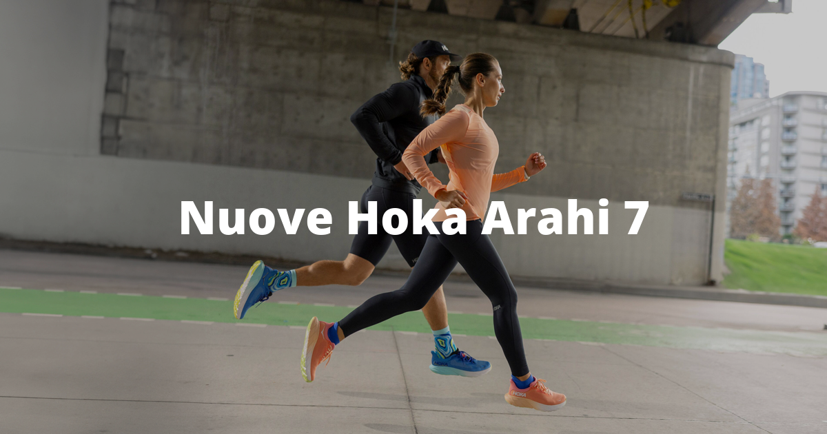 Hoka Arahi 7:un mix perfetto di Comfort e Performance