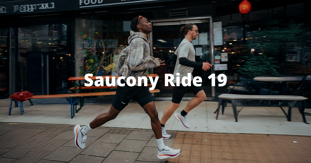 Saucony Ride 19 The shoe for those who run every day