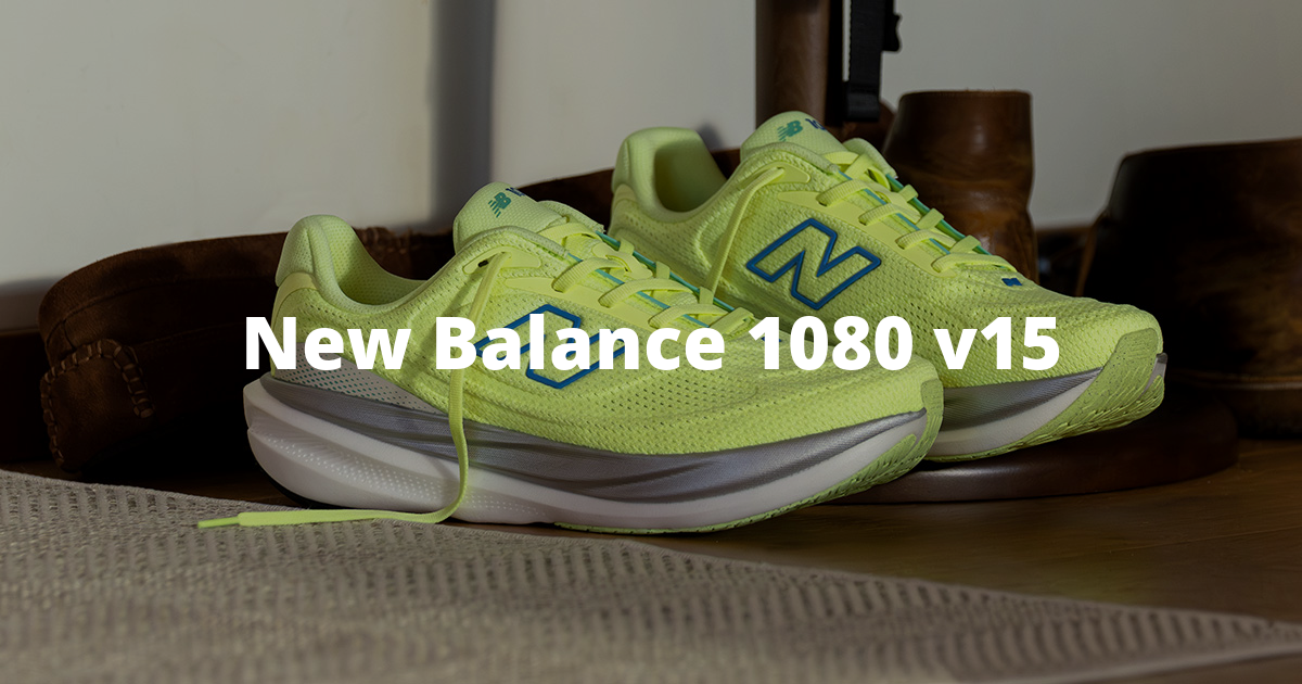 New Balance 1080 v15 The daily trainer that will make you grind out the miles