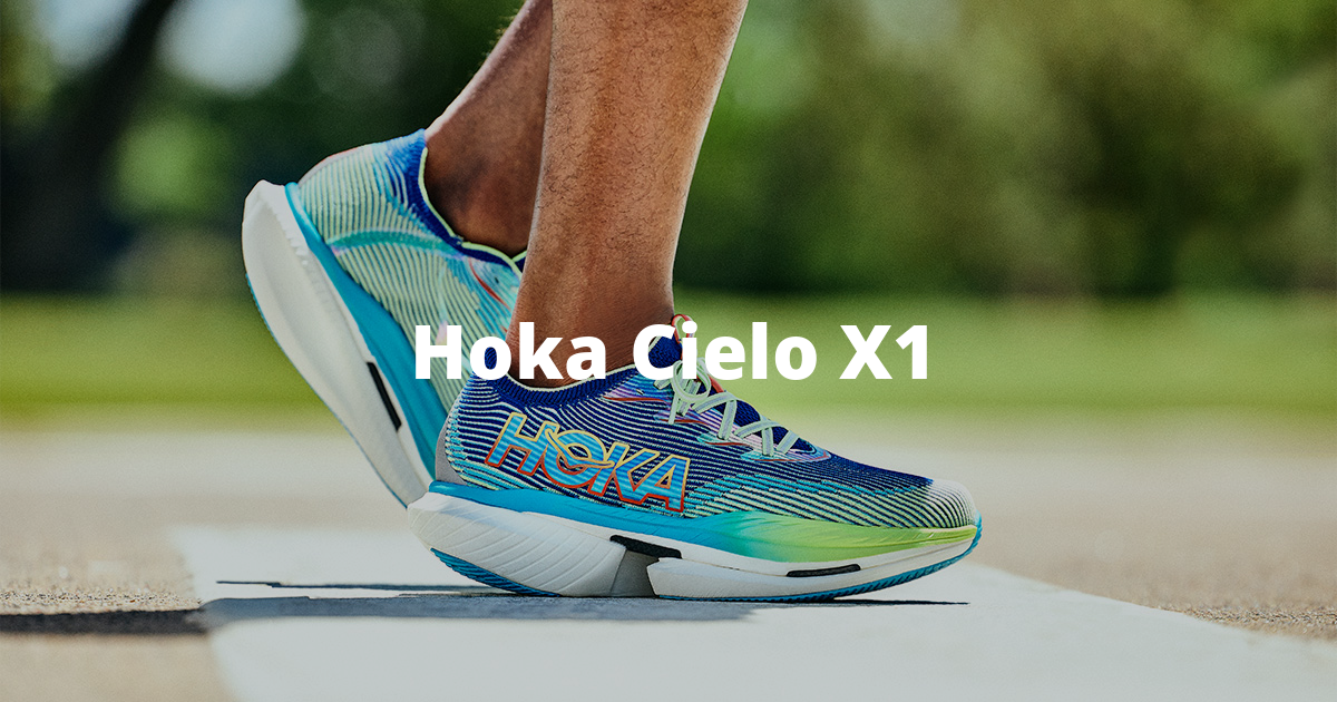 HOKA CIELO X1: EXPERIENCE OF SPEED WITHOUT LIMITS