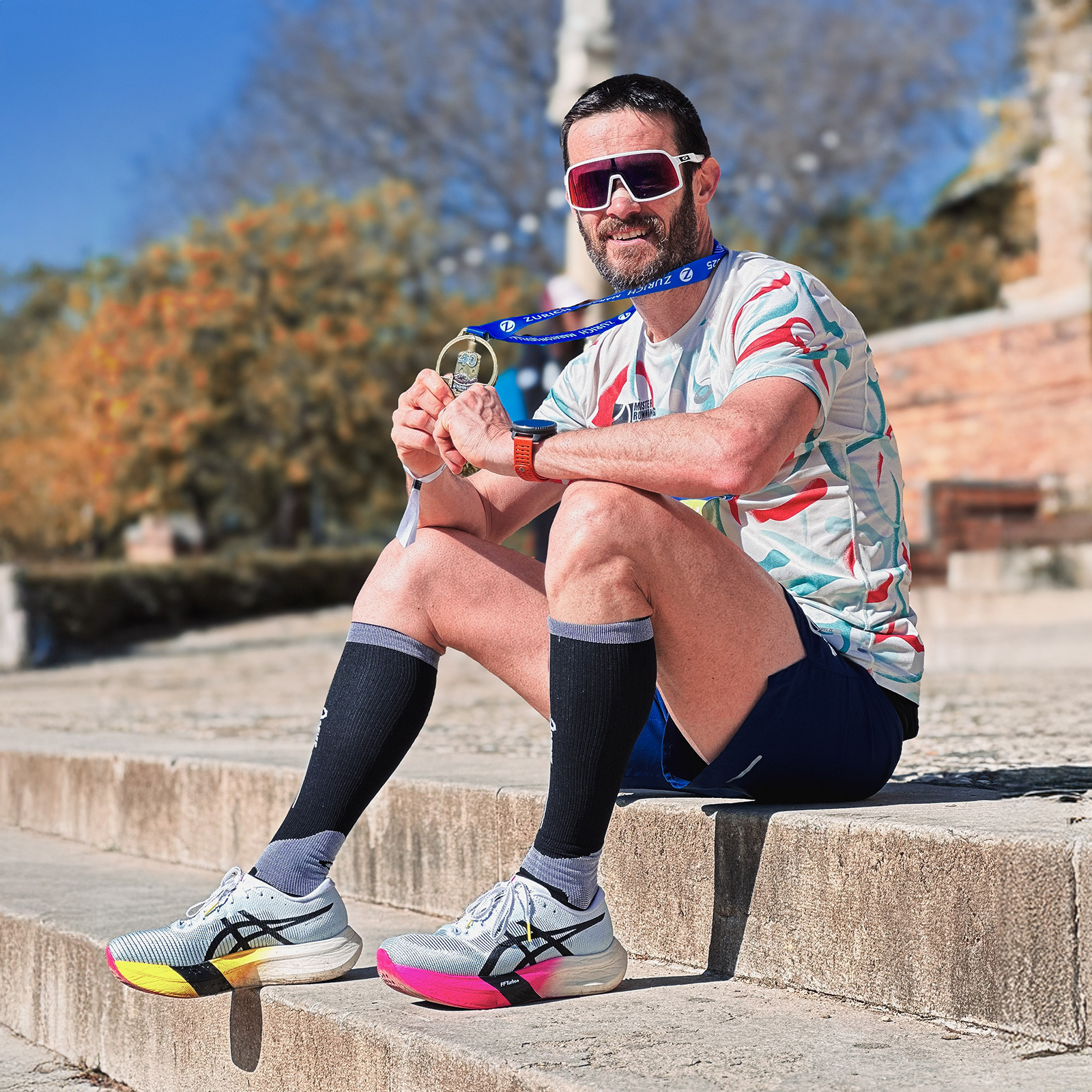 Maratón de Sevilla 2025: Giorgio Pulcini en carrera con Asics | MisterRunning.com