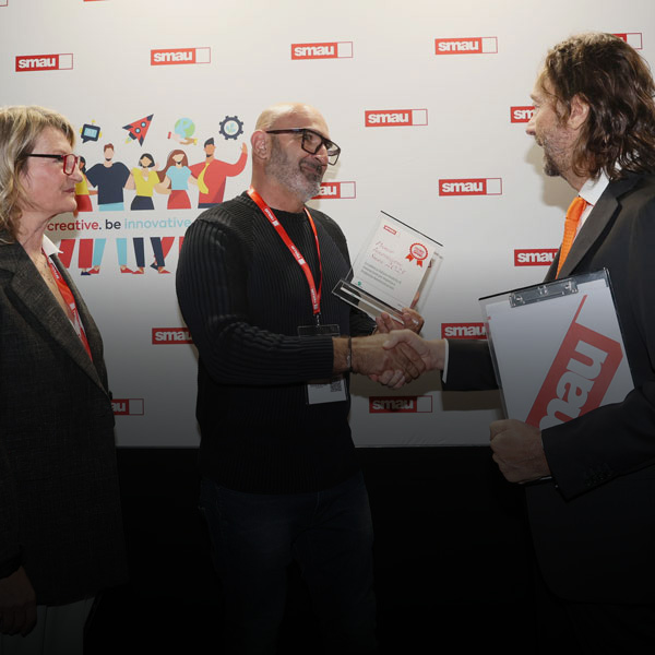 Mister Running premiada en SMAU Milán 2025 por la Innovación Digital