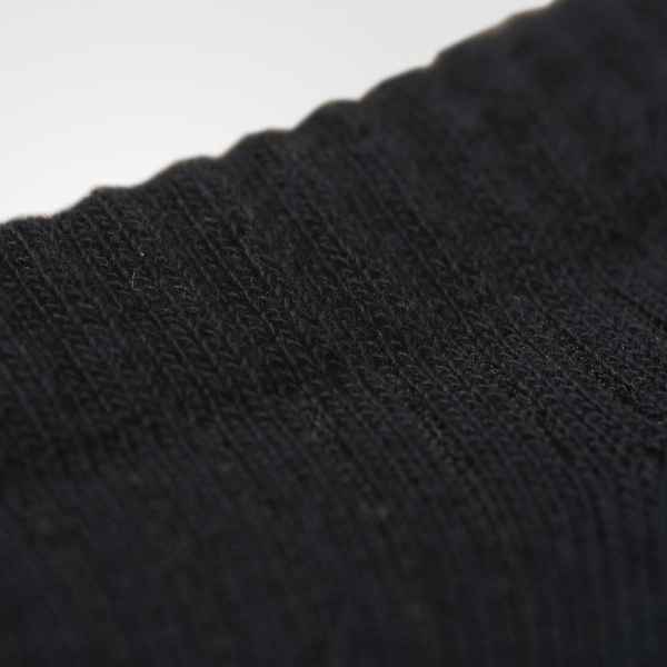 Adidas 3 Stripes Cushioned x 3 Socks - Black