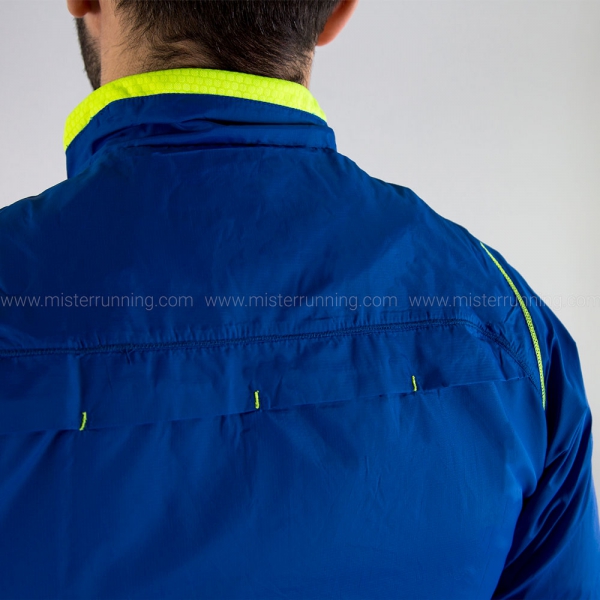 ASICS Taurus Jacket - Light Blue/Volt