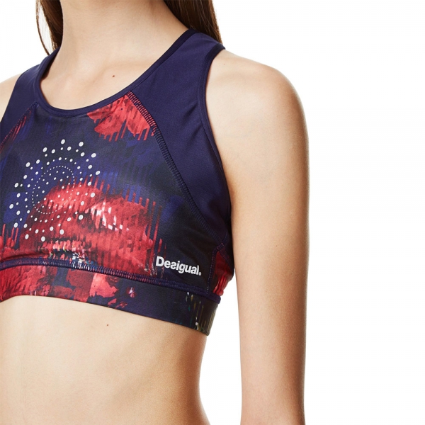 Desigual Run Pro Bra - Navy
