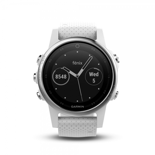 Orologio Sport Garmin Garmin Fenix 5S  Silver/White  Silver/White 