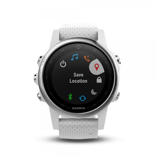Garmin Fenix 5S - Silver/White