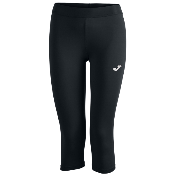 Women's Running Tights Joma Olimpia 3/4 Tights  Black 900448.100