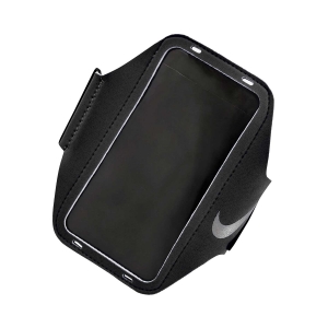 Banda Porta Smartphone Nike Lean Arm Band  Black/Silver N.RN.65.082.OS