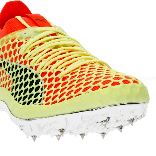 Puma evoSPEED NETFIT Sprint - Volt/Fluo Red