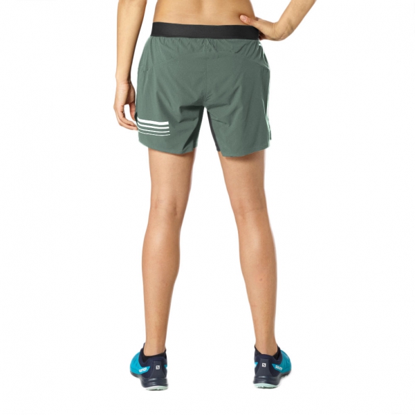 Salomon Lightning Pro Twinskin Shorts - Military Green